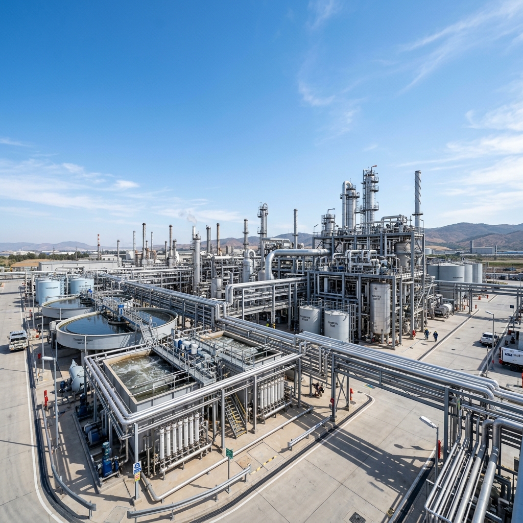 Ozone Chip Boards Industrial RO Plant