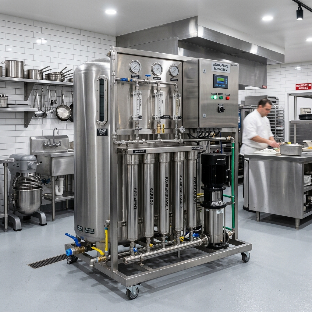 Copper Kitchen RO Plant